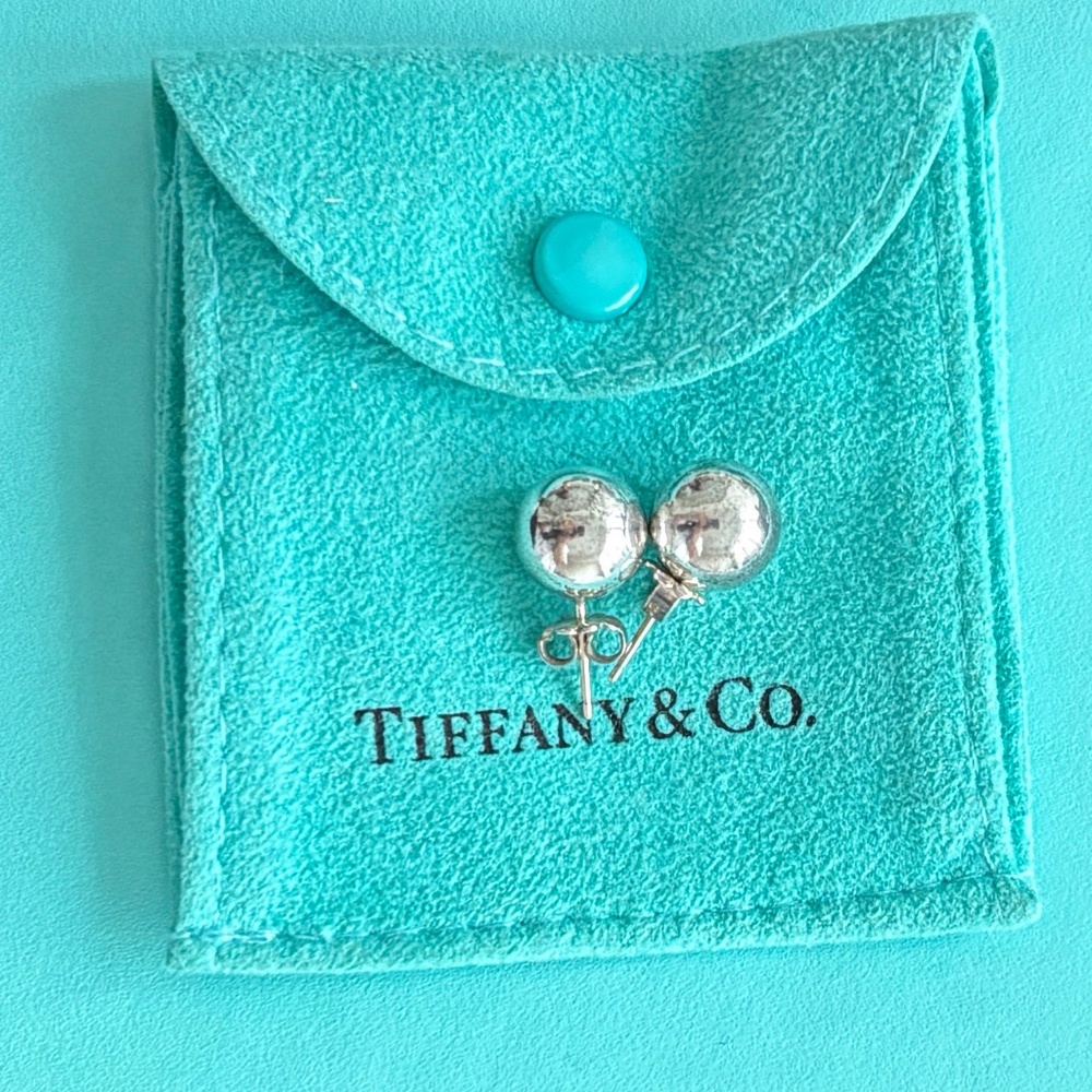 Tiffany & Co ball stud earrings - 10mm